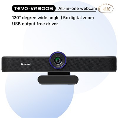 كاميرا ويب مؤتمر مع ميكروفون ومكبر صوت لمكالمة فيديو 1080 بكسل