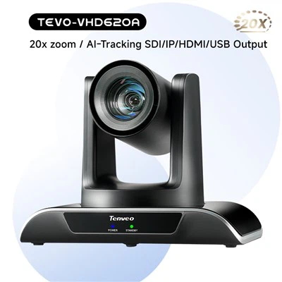 كاميرا PTZ للتتبع التلقائي بتكبير 20X مع NDI POE وUSB HDMI SDI LAN