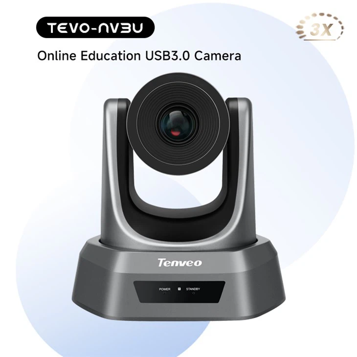 TEVO-NV3U زاوية عريضة أفضل كاميرا PTZ لمؤتمرات الفيديو الاحترافية USB مع 3X Zoom 720P