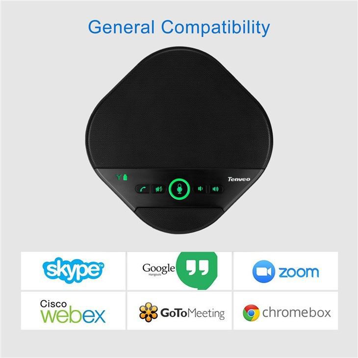 Online Meetings and Video Conferencing Pc USB Speaker Microphone for Skype and Microphone System
